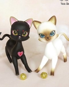 ball jointed cat doll