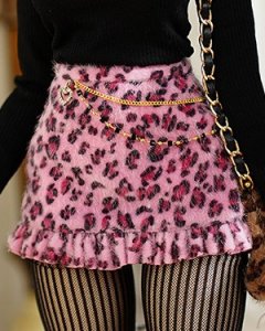 MUPG011 Pink Leopard Print