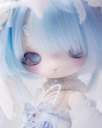 30cm Mia Mia Blue Head