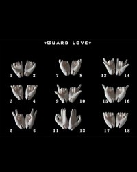 Guard Love 1/4 Hand (Bonnie Girl Body) Guard Love 1/4 Hand (Bonnie Girl Body)