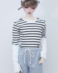 BRSB202 Black+White Stripes #2