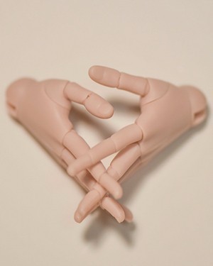 DF-A 1/4 MSD Jointed Hands - Click Image to Close