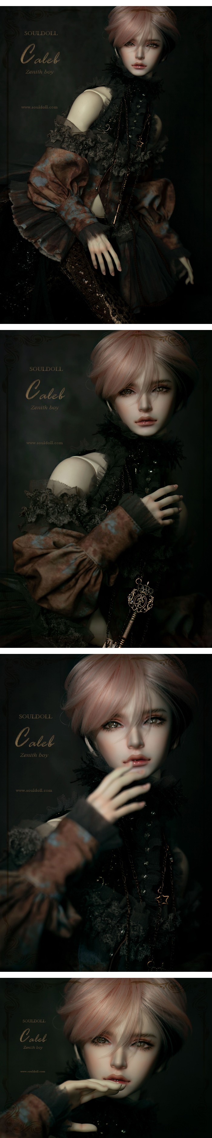 SoulDoll Caleb ヘッド 球体関節人形 bjd ドール ボークス-