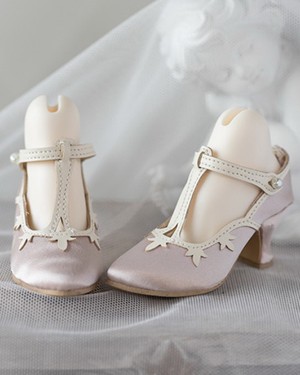 DP-Shoes-18 Pink+Beige - Click Image to Close